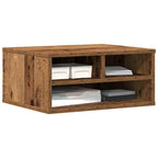 vidaXL Druckerständer Altholz 49 x 40 x 22.5 cm Holzwerkstoff