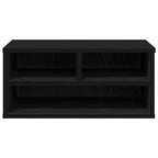 vidaXL Druckerständer Schwarz Eichen-Optik 49 x 40 x 22.5 cm
