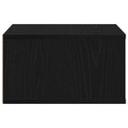 vidaXL Druckerständer Schwarz Eichen-Optik 49 x 40 x 22.5 cm