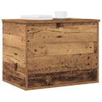 vidaXL Aufbewahrungsbox Altholz 60 x 42 x 46 cm Holzwerkstoff