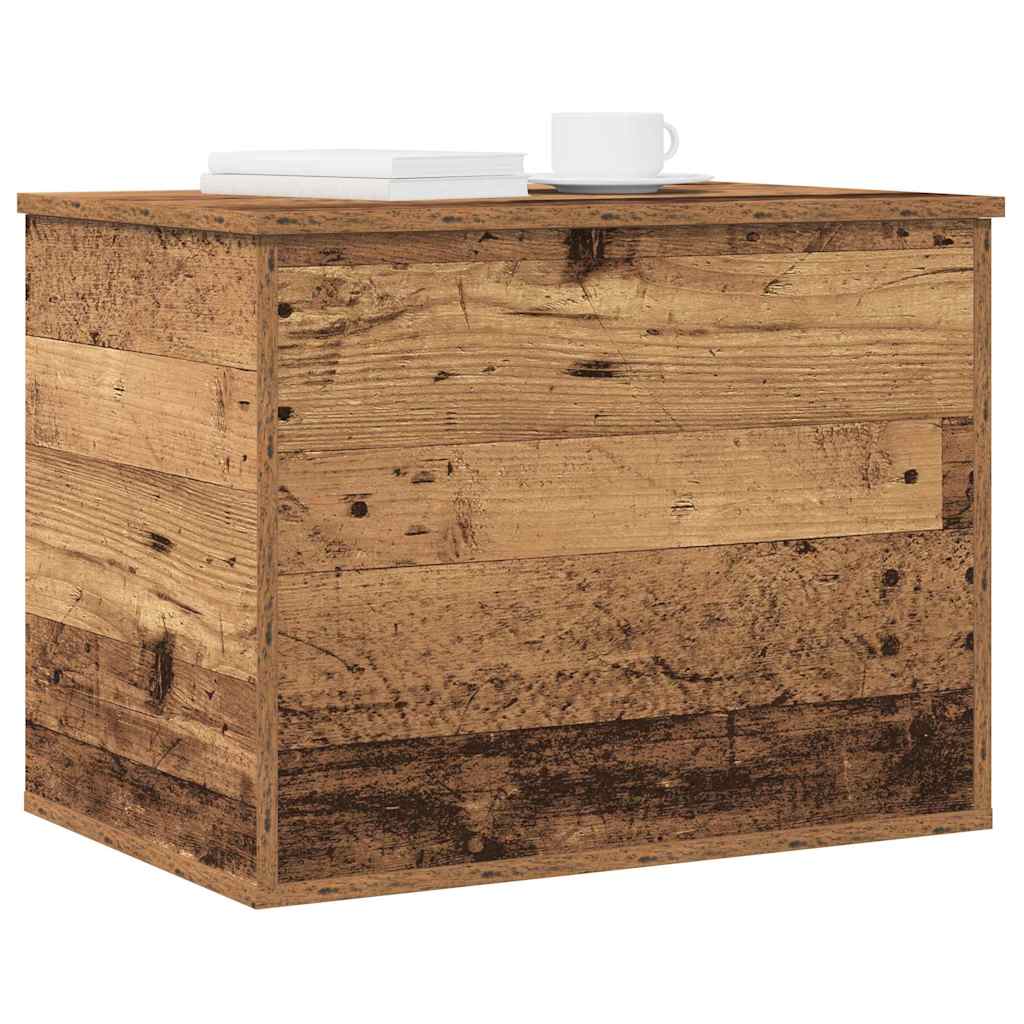 vidaXL Aufbewahrungsbox Altholz 60 x 42 x 46 cm Holzwerkstoff