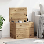 vidaXL Aufbewahrungsbox Artisan-Eiche 60 x 42 x 46 cm Holzwerkstoff