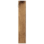 vidaXL Vitrine mit Regal Altholz 100 x 8,5 x 50 cm Holzwerkstoff
