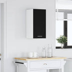 vidaXL Hängeschrank Schwarz Eichen-Optik 30x31x60 cm Holzwerkstoff