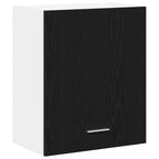 vidaXL Hängeschrank Lyon 2 pcs Schwarz Eichen-Optik 50 x 31 x 60 cm