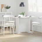 vidaXL Esstisch Weiß 110 x 60 x 75 cm Holzwerkstoff