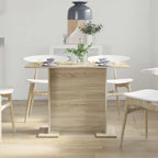 vidaXL Esstisch Sonoma-Eiche 110 x 60 x 75 cm Holzwerkstoff