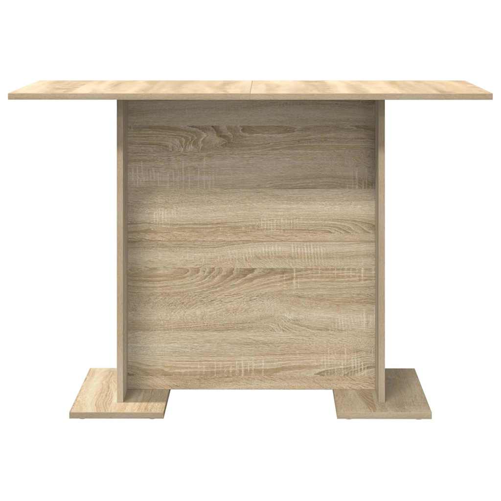 vidaXL Esstisch Sonoma-Eiche 110 x 60 x 75 cm Holzwerkstoff