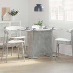 vidaXL Esstisch Beton Grau 110 x 60 x 75 cm Holzwerkstoff