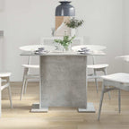 vidaXL Esstisch Beton Grau 110 x 60 x 75 cm Holzwerkstoff