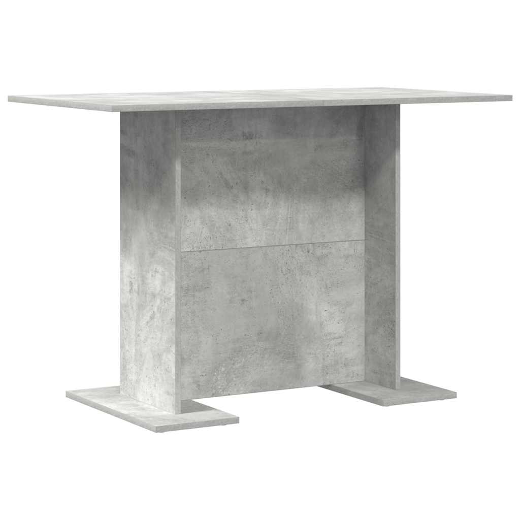 vidaXL Esstisch Beton Grau 110 x 60 x 75 cm Holzwerkstoff