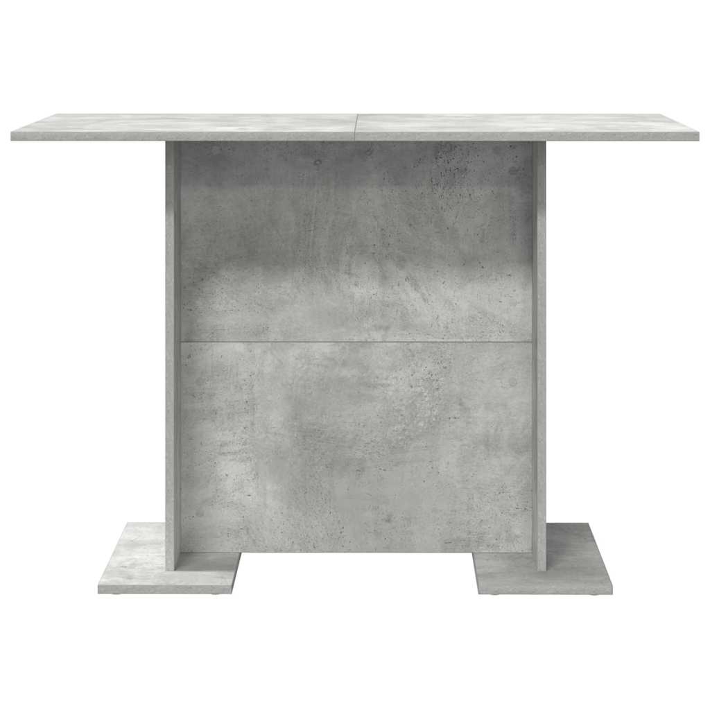 vidaXL Esstisch Beton Grau 110 x 60 x 75 cm Holzwerkstoff