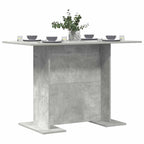vidaXL Esstisch Beton Grau 110 x 60 x 75 cm Holzwerkstoff