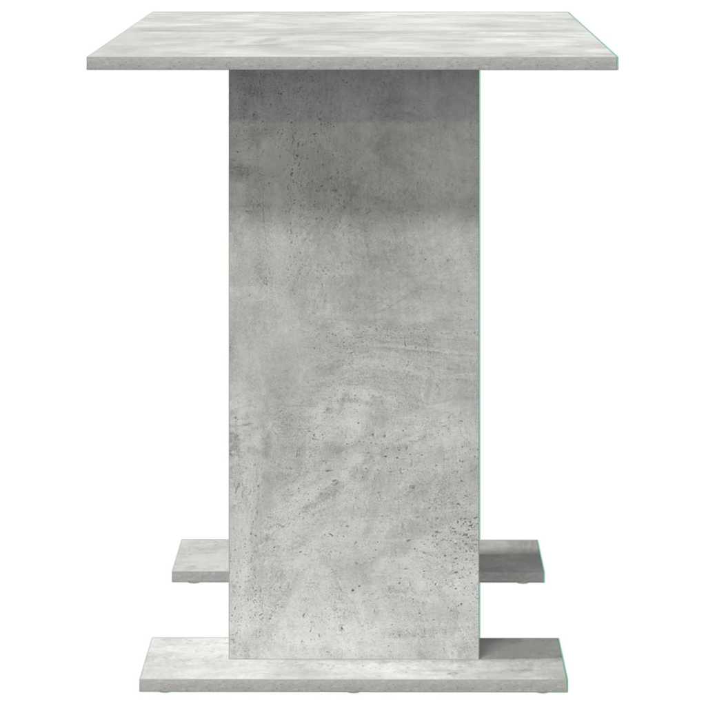 vidaXL Esstisch Beton Grau 110 x 60 x 75 cm Holzwerkstoff