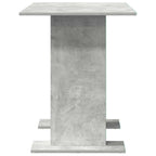 vidaXL Esstisch Beton Grau 110 x 60 x 75 cm Holzwerkstoff