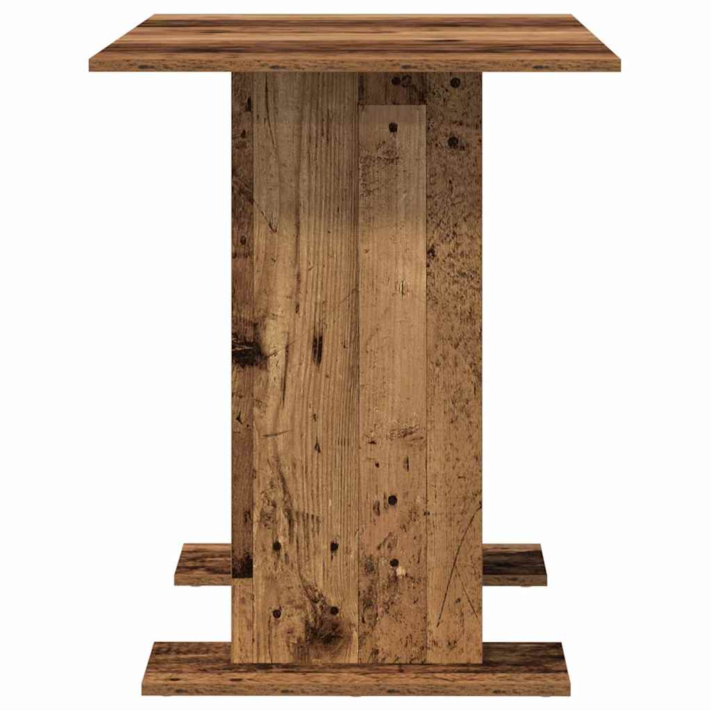 vidaXL Esstisch Altholz 110 x 60 x 75 cm Holzwerkstoff