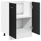 vidaXL Unterschrank Schwarzeiche 60x46x81,5 cm Holzwerkstoff
