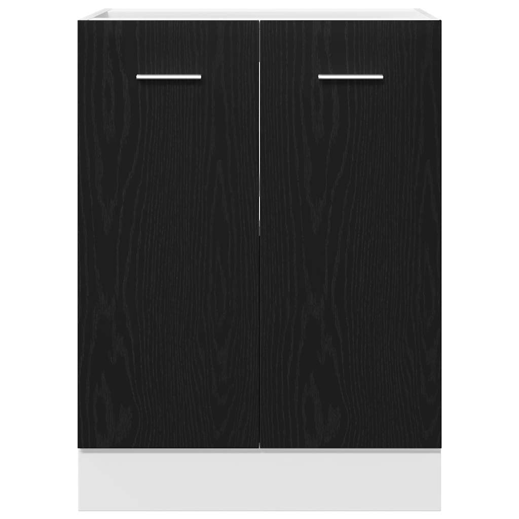 vidaXL Unterschrank Schwarzeiche 60x46x81,5 cm Holzwerkstoff