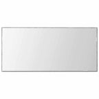 vidaXL Spiegel Hellgrau Sonoma 80 x 37 cm Glas und engineered Holz