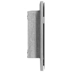 vidaXL Spiegel Hellgrau Sonoma 80 x 37 cm Glas und engineered Holz
