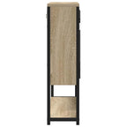 vidaXL Badezimmer Spiegel mit Regal Wandmontiert Beige 60 x 16 x 60 cm