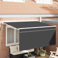 vidaXL Einziehbare Markise Anthrazit 300 x 200 cm