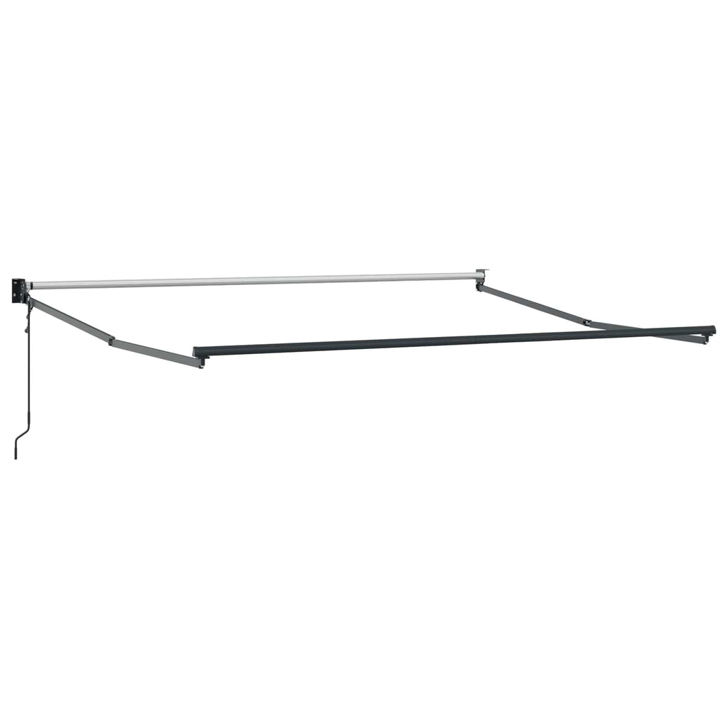 vidaXL Elektrische ausziehbare Markise Orange 300 x 250 cm