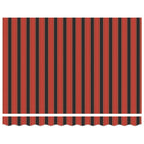 vidaXL Elektrische ausziehbare Markise Orange 300 x 250 cm