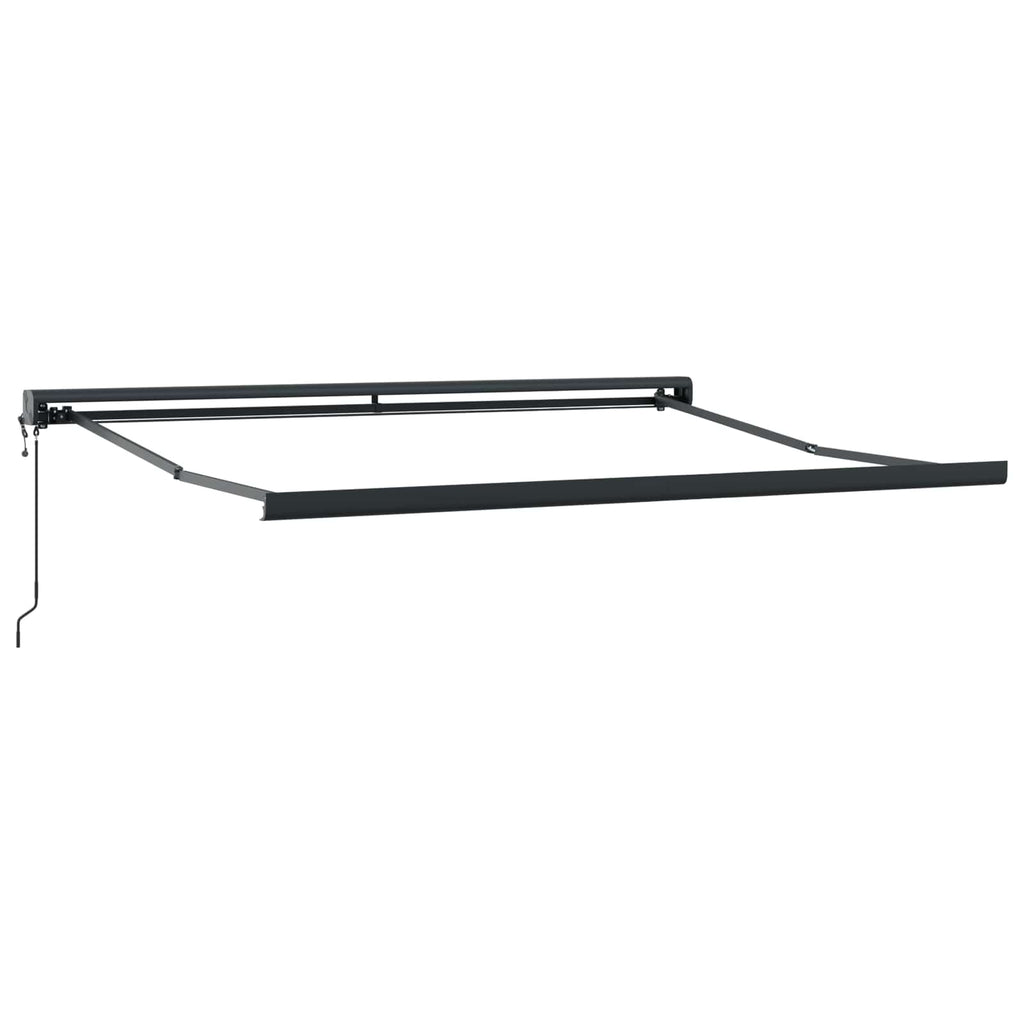 vidaXL Markise Orange und Braun 300 x 250 x 165 cm