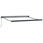 vidaXL Markise Orange und Braun 300 x 250 x 165 cm