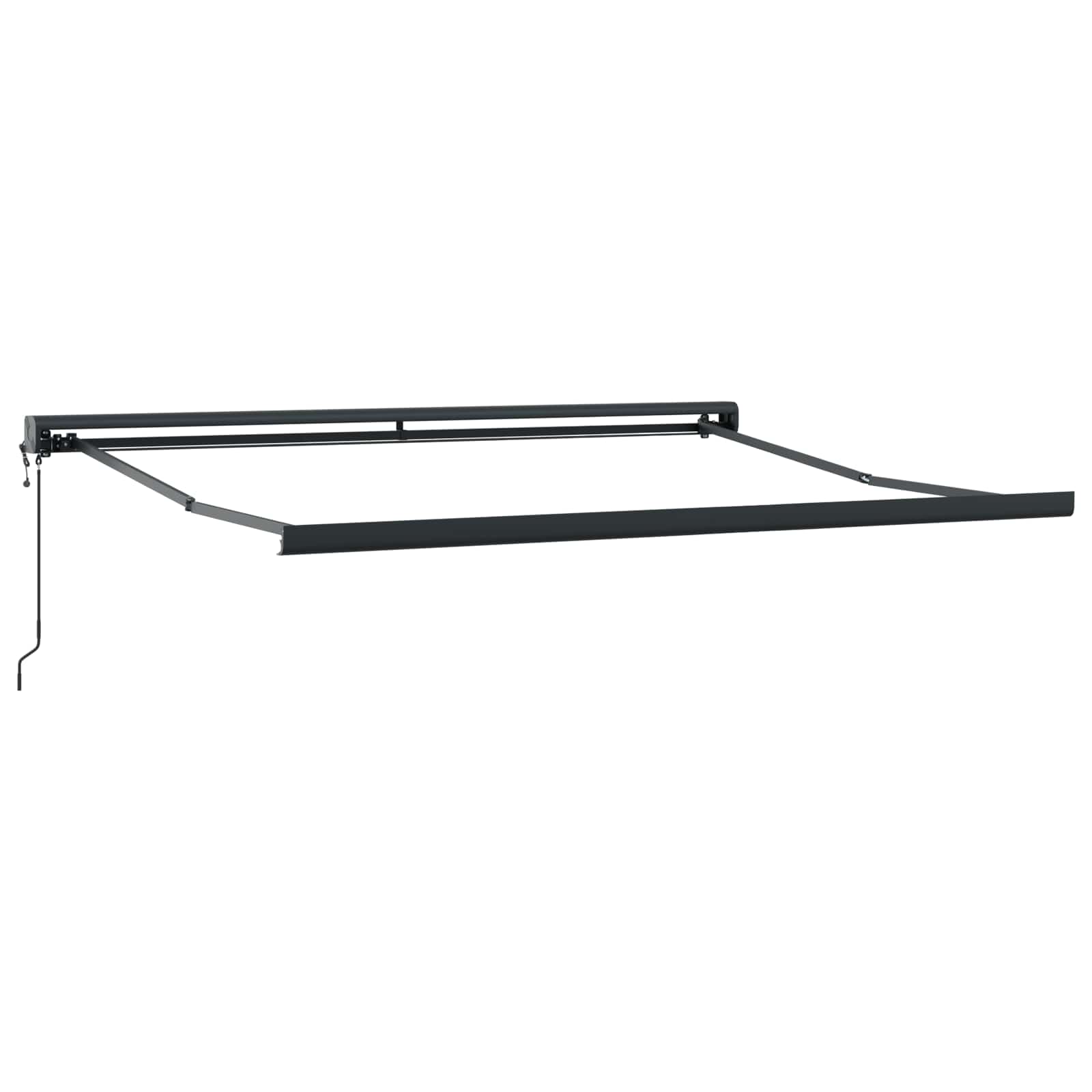 vidaXL Markise Orange und Braun 300 x 250 x 165 cm
