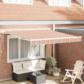 vidaXL Markise Mehrfarbig 300 x 250 x 165 cm Polyester
