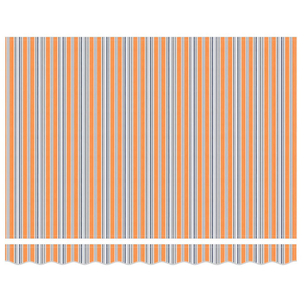 vidaXL Einziehbare Markise Mehrfarbig 300 x 250 cm Stoff und Aluminium