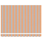 vidaXL Einziehbare Markise Mehrfarbig 300 x 250 cm Stoff und Aluminium