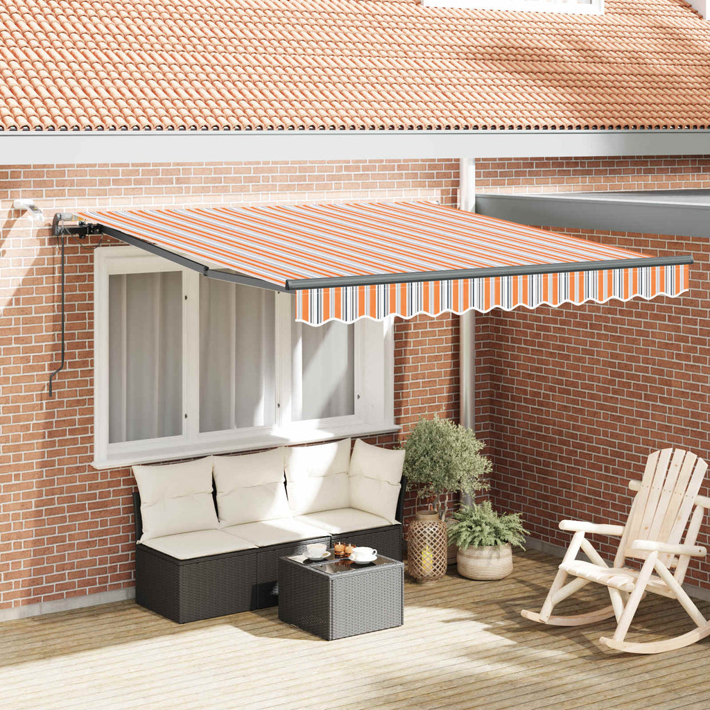 vidaXL Markisenstoff Mehrfarbig 300 x 250 cm Polyester
