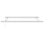 vidaXL Einziehbare Markise Mehrfarbig 300 x 250 cm Stoff und Metall