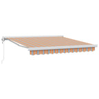 vidaXL Markise Mehrfarbig 300 x 250 x 165 cm Polyester und Aluminium
