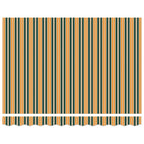 vidaXL Markise Grün und Gelb 300 x 250 x 165 cm Polyester