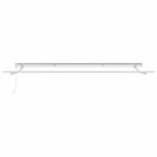 vidaXL Markise Schwarz 400 x 300 cm Polyester und Metall