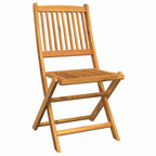 vidaXL Garten Bistro Set 3 pcs Braun Massivholz Akazie