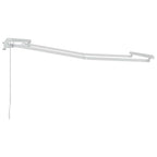 vidaXL Markisenrahmen Weiß 2,5 x 2 m Metall