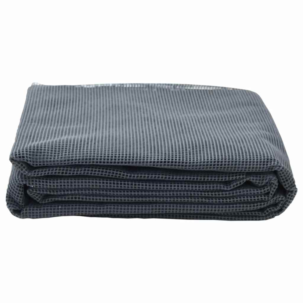 vidaXL Zeltteppich Anthrazit 200 x 200 cm Polyester