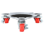vidaXL Möbelrollen 4 Stk. mit Heber 14,5x13,5x4 cm Stahl 400 kg