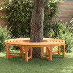 vidaXL Baumbank 2 pcs Natur 160 x 80 x 45cm Massives Eukalyptus Holz