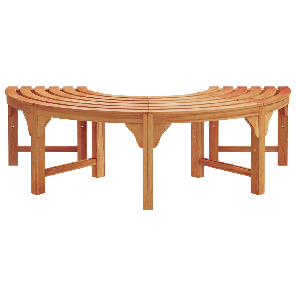 vidaXL Baumbank 2 pcs Natur 160 x 80 x 45cm Massives Eukalyptus Holz