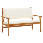 vidaXL Gartensofa-set 4 pcs Braun 120 x 65,5 x 79 cm Massivholz Akazie