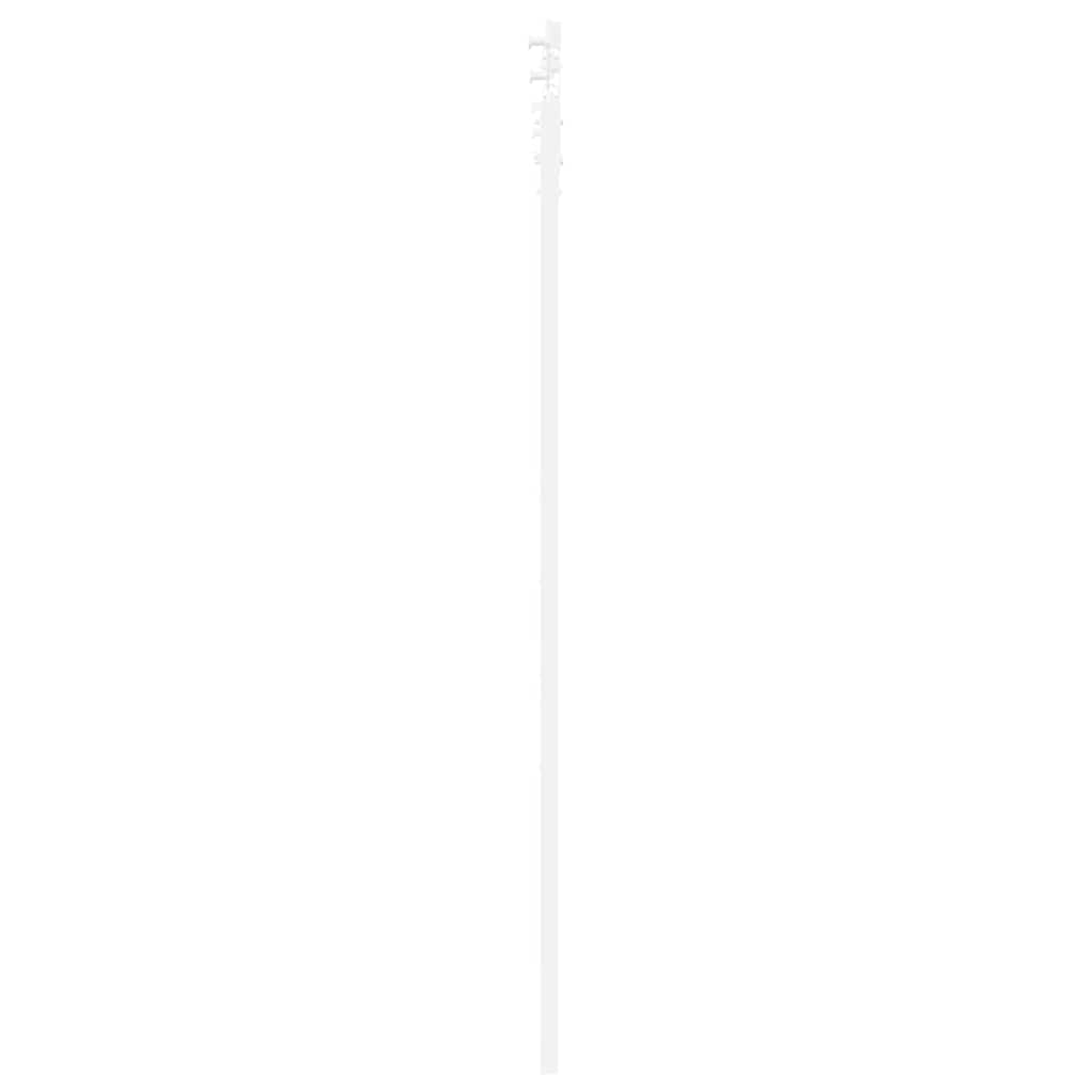vidaXL Schiebetür ORKDAL Weiß 61 x 198,5 cm Massivholz Kiefer und Glas