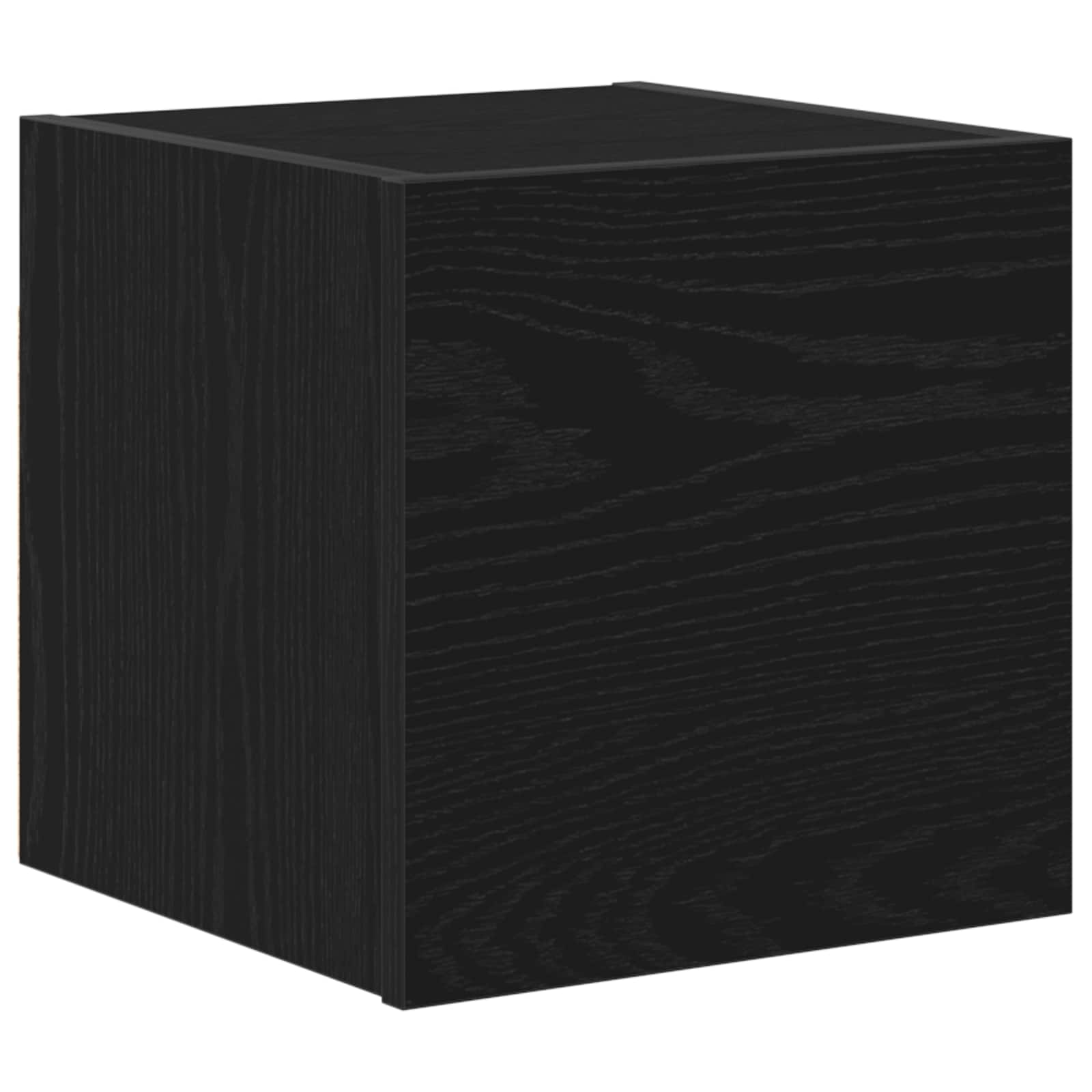 vidaXL TV-Schrankset 7 pcs Schwarz Eichen-Optik 100 x 30 x 30 cm