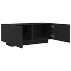 vidaXL TV-Schränk Schwarz Eichen-Optik 100 x 35 x 40 cm Holzwerkstoff