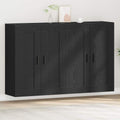 vidaXL Wandmontierter Schrank 2 pcs Artisan-Eiche 69,5 x 34 x 90 cm